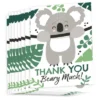 Big Dot Of Happiness Koala Cutie - Bear Birthday Party And Baby Shower Thank You Cards (8 Count)