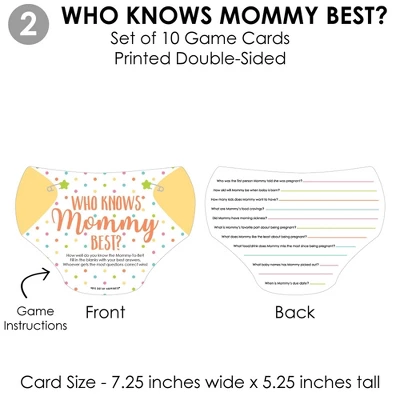 Big Dot Of Happiness Baby Neutral - 4 Baby Shower Games - 10 Cards Each - Gamerific Bundle 4 Big Dot Of Happiness Baby Neutral - 4 Baby Shower Games - 10 Cards Each - Gamerific Bundle - Image 4