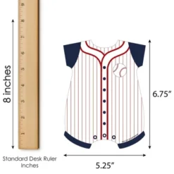 Big Dot Of Happiness Batter Up - Baseball - Picture Bingo Cards And Markers - Baby Shower Shaped Bingo Game - Set Of 18 -Aurora Party Sales GUEST 26fe9108 fb56 4566 b2b5 80db8e390796