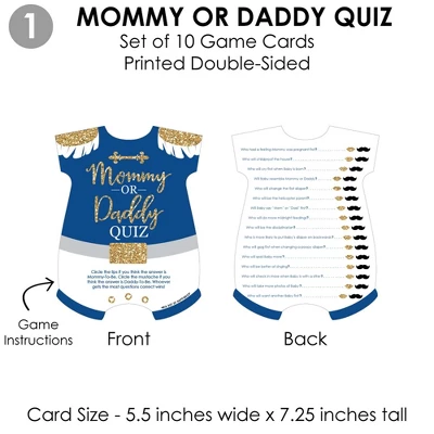 Big Dot Of Happiness Royal Prince Charming - 4 Baby Shower Games - 10 Cards Each - Gamerific Bundle 3 Big Dot Of Happiness Royal Prince Charming - 4 Baby Shower Games - 10 Cards Each - Gamerific Bundle - Image 3