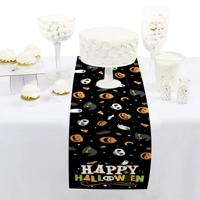 Big Dot Of Happiness Jack-O'-Lantern Halloween - Petite Kids Halloween Party Paper Table Runner - 12 X 60 Inches 1 Big Dot Of Happiness Jack-O'-Lantern Halloween - Petite Kids Halloween Party Paper Table Runner - 12 X 60 Inches