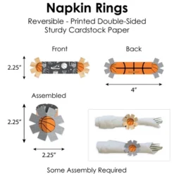 Big Dot Of Happiness Nothin’ But Net - Basketball - Baby Shower Or Birthday Party Paper Charger & Table Decorations Chargerific Kit For 8 10 Big Dot Of Happiness Nothin’ But Net - Basketball - Baby Shower Or Birthday Party Paper Charger & Table Decorations Chargerific Kit For 8 -Aurora Party Sales GUEST 286e05c1 ab19 4f04 ae4d 159df377d34e