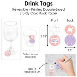 Big Dot Of Happiness Pajama Slumber Party - Girls Sleepover Birthday Party Paper Charger And Table Decorations - Chargerific Kit - Place Setting For 8 -Aurora Party Sales GUEST 29aea103 8d94 40ab b232 a0b5847923f1