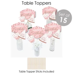 Big Dot Of Happiness Pink Rose Gold Birthday - Happy Birthday Party Supplies - Banner Decoration Kit - Fundle Bundle 10 Big Dot Of Happiness Pink Rose Gold Birthday - Happy Birthday Party Supplies - Banner Decoration Kit - Fundle Bundle -Aurora Party Sales GUEST 2bb871b8 d50e 4918 bf69 021228960ddb