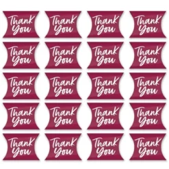 Big Dot Of Happiness Burgundy Elegantly Simple - Favor Gift Boxes - Guest Party Favors Petite Pillow Boxes - Set Of 20 8 Big Dot Of Happiness Burgundy Elegantly Simple - Favor Gift Boxes - Guest Party Favors Petite Pillow Boxes - Set Of 20 -Aurora Party Sales GUEST 2cbca5f4 b331 48dc be0f 7bbced2452be