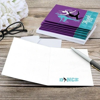 Big Dot Of Happiness Must Dance To The Beat - Dance - Party Thank You Cards (8 Count) 3 Big Dot Of Happiness Must Dance To The Beat - Dance - Party Thank You Cards (8 Count) - Image 3