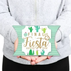 Big Dot Of Happiness Final Fiesta - Favor Gift Boxes - Last Fiesta Bachelorette Party Large Pillow Boxes - Set Of 12 -Aurora Party Sales GUEST 2d744ccd feae 4c08 8201 03590d6e73c1
