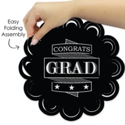 Big Dot Of Happiness Graduation Cheers - Graduation Party Round Table Decorations - Paper Chargers - Place Setting For 12 -Aurora Party Sales GUEST 2e0fbf6a a0fc 4f8a bc56 3bb97c41e5ea