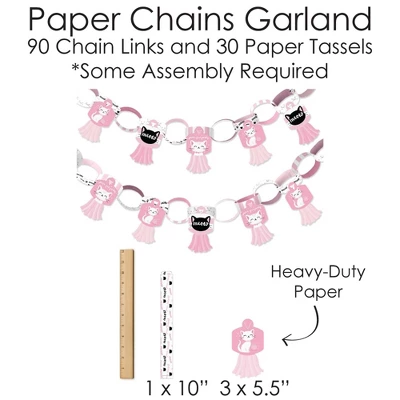 Big Dot Of Happiness Purr-fect Kitty Cat - Banner And Photo Booth Decor - Kitten Meow Baby Shower Or Birthday Party Supplies Kit - Doterrific Bundle 4 Big Dot Of Happiness Purr-fect Kitty Cat - Banner And Photo Booth Decor - Kitten Meow Baby Shower Or Birthday Party Supplies Kit - Doterrific Bundle - Image 4