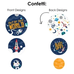 Big Dot Of Happiness Blast Off To Outer Space - Rocket Ship Baby Shower Or Birthday Party Decor And Confetti - Terrific Table Centerpiece Kit 30 Ct 9 Big Dot Of Happiness Blast Off To Outer Space - Rocket Ship Baby Shower Or Birthday Party Decor And Confetti - Terrific Table Centerpiece Kit 30 Ct -Aurora Party Sales GUEST 307f38e0 03bb 4e7a b32d e10b69bd927c