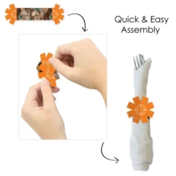 Big Dot Of Happiness Gone Hunting - Deer Hunting Camo Baby Shower Or Birthday Party Paper Napkin Holder - Napkin Rings - Set Of 24 -Aurora Party Sales GUEST 30b56391 3a21 4388 86ec 0bdd1eab4ba9