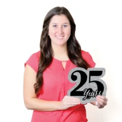 Big Dot Of Happiness We Still Do - 25th Wedding Anniversary Lawn Decorations - Outdoor Anniversary Party Yard Decorations - 10 Piece -Aurora Party Sales GUEST 30ba3985 f537 4c12 9f37 f40caa5e29d7