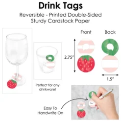 Big Dot Of Happiness Berry Sweet Strawberry Fruit Themed Birthday Party & Baby Shower Paper Charger & Table Decorations Chargerific Kit Setting For 8 9 Big Dot Of Happiness Berry Sweet Strawberry Fruit Themed Birthday Party & Baby Shower Paper Charger & Table Decorations Chargerific Kit Setting For 8 -Aurora Party Sales GUEST 31508b29 3593 485e 891f 9fd272e5fcb3