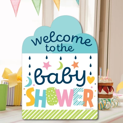 Big Dot Of Happiness Colorful Baby Shower - Party Decorations - Gender Neutral Party Welcome Yard Sign 4 Big Dot Of Happiness Colorful Baby Shower - Party Decorations - Gender Neutral Party Welcome Yard Sign - Image 4
