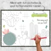 Big Dot Of Happiness Prickly Cactus Party - Paper Fiesta Birthday Party Coloring Sheets - Activity Placemats - Set Of 16