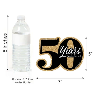 Big Dot Of Happiness We Still Do - 50th Wedding Anniversary - Shaped Fill-in Invites - Anniversary Party Invitation Cards With Envelopes - Set Of 12 3 Big Dot Of Happiness We Still Do - 50th Wedding Anniversary - Shaped Fill-in Invites - Anniversary Party Invitation Cards With Envelopes - Set Of 12 - Image 3