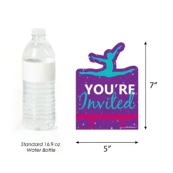 Big Dot Of Happiness Tumble, Flip & Twirl - Gymnastics - Shaped Fill-in Invites - Birthday Or Gymnast Party Invite Cards With Envelopes - Set Of 12 -Aurora Party Sales GUEST 350c241b ac9d 44ed be60 c798a75ab6e9