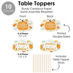Big Dot Of Happiness Little Pumpkin - Fall Birthday Party Or Baby Shower Supplies Decoration Kit - Decor Galore Party Pack - 51 Pieces -Aurora Party Sales GUEST 374d4bc8 5fa4 4b5f ac5b 6aea7f6fc740