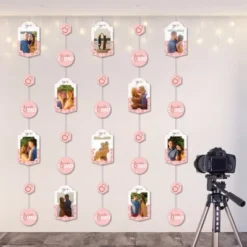 Big Dot Of Happiness Bride Squad - Rose Gold Bridal Shower Or Bachelorette Party Vertical Photo Garland 35 Pieces -Aurora Party Sales GUEST 37aa7c39 cb0c 4bcf 99db 51f73b930757