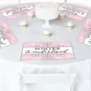 Big Dot Of Happiness Pink Winter Wonderland - Party Table Decorations - Holiday Snowflake Birthday Party And Baby Shower Placemats - Set Of 16