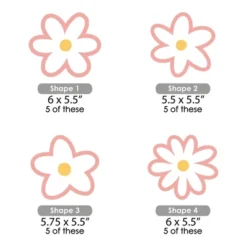 Big Dot Of Happiness Pink Daisy Flowers - Decorations DIY Floral Party Essentials - Set Of 20 -Aurora Party Sales GUEST 3a49a67f 8bb4 4fc5 8d93 200232e91116