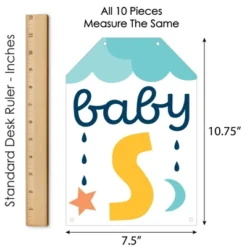 Big Dot Of Happiness Colorful Baby Shower - Hanging Vertical Paper Door Banners - Gender Neutral Party Wall Decoration Kit - Indoor Door Decor -Aurora Party Sales GUEST 3c5cb5d1 05df 4840 84ed 4fe6df86600a