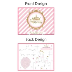 Big Dot Of Happiness Little Princess Crown - Paper Pink And Gold Princess Birthday Party Coloring Sheets - Activity Placemats - Set Of 16 8 Big Dot Of Happiness Little Princess Crown - Paper Pink And Gold Princess Birthday Party Coloring Sheets - Activity Placemats - Set Of 16 -Aurora Party Sales GUEST 3f17e29e 45e2 4abd b1f2 049b38a650ca