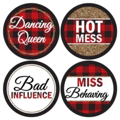 Big Dot Of Happiness Flannel Fling Before The Ring - Buffalo Plaid Bachelorette Party Badges Sticker Set Of 12 -Aurora Party Sales GUEST 410707dd 3620 496d 8df7 d5a756a13463