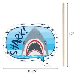 Big Dot Of Happiness Shark Zone - Jawsome Party Or Birthday Party Photo Booth Props Kit - 20 Count 7 Big Dot Of Happiness Shark Zone - Jawsome Party Or Birthday Party Photo Booth Props Kit - 20 Count -Aurora Party Sales GUEST 41dceef5 4822 4f93 9266 a36511eb71c8