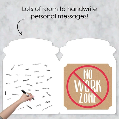 Big Dot Of Happiness Retirement - Congratulations Giant Greeting Card - Big Shaped Jumborific Card 2 Big Dot Of Happiness Retirement - Congratulations Giant Greeting Card - Big Shaped Jumborific Card - Image 2