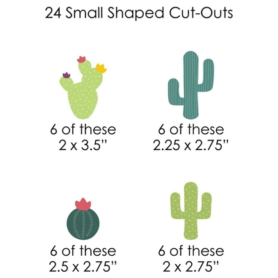 Big Dot Of Happiness Prickly Cactus Party - Fiesta Party DIY Decorations - Clothespin Garland Banner - 44 Pieces 4 Big Dot Of Happiness Prickly Cactus Party - Fiesta Party DIY Decorations - Clothespin Garland Banner - 44 Pieces - Image 4