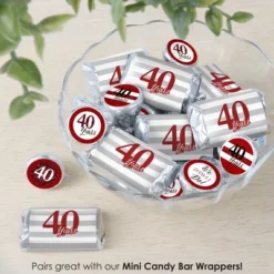 Big Dot Of Happiness We Still Do - 40th Wedding Anniversary - Anniversary Party Small Round Candy Stickers - Party Favor Labels - 324 Count -Aurora Party Sales GUEST 4453c2d4 324c 44ee af76 83718ca32aaf