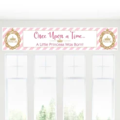 Big Dot Of Happiness Little Princess Crown - Pink And Gold Princess Baby Shower Decorations Party Banner -Aurora Party Sales GUEST 4481d1c6 143b 4f6e b1aa d24c63da1d15