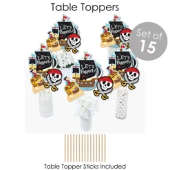 Big Dot Of Happiness Pirate Ship Adventures - Skull Birthday Party Supplies - Banner Decoration Kit - Fundle Bundle -Aurora Party Sales GUEST 451901c0 26ad 4543 8a31 0a2f41454dd4