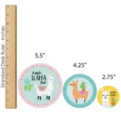 Big Dot Of Happiness Whole Llama Fun - Llama Fiesta Baby Shower Or Birthday Party Decor And Confetti - Terrific Table Centerpiece Kit - Set Of 30 -Aurora Party Sales GUEST 4544dcff f8ea 42ad 80c2 f7c21a02c02f