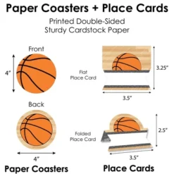Big Dot Of Happiness Nothin’ But Net - Basketball - Baby Shower Or Birthday Party Paper Charger & Table Decorations Chargerific Kit For 8 11 Big Dot Of Happiness Nothin’ But Net - Basketball - Baby Shower Or Birthday Party Paper Charger & Table Decorations Chargerific Kit For 8 -Aurora Party Sales GUEST 456bacec fdc9 499d ab3d 3a3dfa070ba8