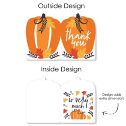 Big Dot Of Happiness Fall Pumpkin - Thank You Giant Greeting Card - Big Shaped Jumborific Card - 16.5 X 22 Inches 8 Big Dot Of Happiness Fall Pumpkin - Thank You Giant Greeting Card - Big Shaped Jumborific Card - 16.5 X 22 Inches -Aurora Party Sales GUEST 45da70a3 f917 42d9 b57a b676e5fe3343
