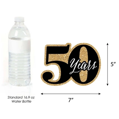 Big Dot Of Happiness We Still Do - 50th Wedding Anniversary - Decorations DIY Anniversary Party Essentials - Set Of 20 3 Big Dot Of Happiness We Still Do - 50th Wedding Anniversary - Decorations DIY Anniversary Party Essentials - Set Of 20 - Image 3