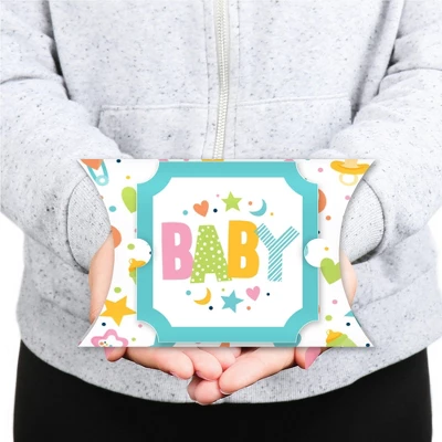 Big Dot Of Happiness Colorful Baby Shower - Favor Gift Boxes - Gender Neutral Party Large Pillow Boxes - Set Of 12 6 Big Dot Of Happiness Colorful Baby Shower - Favor Gift Boxes - Gender Neutral Party Large Pillow Boxes - Set Of 12 - Image 6