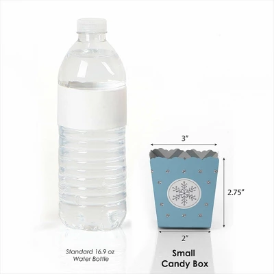 Big Dot Of Happiness Winter Wonderland - Party Mini Favor Boxes - Snowflake Holiday Party And Winter Wedding Treat Candy Boxes - Set Of 12 2 Big Dot Of Happiness Winter Wonderland - Party Mini Favor Boxes - Snowflake Holiday Party And Winter Wedding Treat Candy Boxes - Set Of 12 - Image 2