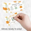 Big Dot Of Happiness Little Pumpkin - Fall Birthday Party Or Baby Shower Game Scratch Off Cards - 22 Count