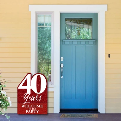 Big Dot Of Happiness We Still Do - 40th Wedding Anniversary - Party Decorations - Anniversary Party Welcome Yard Sign 3 Big Dot Of Happiness We Still Do - 40th Wedding Anniversary - Party Decorations - Anniversary Party Welcome Yard Sign - Image 3