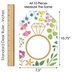 Big Dot Of Happiness Wildflowers Bride - Hanging Vertical Paper Boho Floral Bridal Shower And Wedding Party Wall Decoration Kit - Indoor Door Décor -Aurora Party Sales GUEST 4bc0025a 71e5 4ec0 a6d2 519311f83658