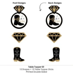 Big Dot Of Happiness Nash Bash - Nashville Bachelorette Party Centerpiece Sticks - Table Toppers - Set Of 15 9 Big Dot Of Happiness Nash Bash - Nashville Bachelorette Party Centerpiece Sticks - Table Toppers - Set Of 15 -Aurora Party Sales GUEST 4c981874 d048 46cf afeb e6e4064f4e7e