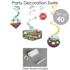 Big Dot Of Happiness Cars, Trains, And Airplanes - Transportation Birthday Party Supplies - Banner Decoration Kit - Fundle Bundle 9 Big Dot Of Happiness Cars, Trains, And Airplanes - Transportation Birthday Party Supplies - Banner Decoration Kit - Fundle Bundle -Aurora Party Sales GUEST 4ce29f14 717a 4435 a056 cde765717d01