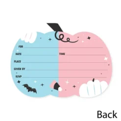 Big Dot Of Happiness Boo-y Or Ghoul - Shaped Fill-In Invitations - Halloween Gender Reveal Party Invitation Cards With Envelopes - Set Of 12 7 Big Dot Of Happiness Boo-y Or Ghoul - Shaped Fill-In Invitations - Halloween Gender Reveal Party Invitation Cards With Envelopes - Set Of 12 -Aurora Party Sales GUEST 4d2d87de 66e1 4c69 ad67 2c7a0ed38089