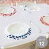 Big Dot Of Happiness Fire Up The Grill - Summer BBQ Picnic Party Round Table Decorations - Paper Chargers - Place Setting For 12