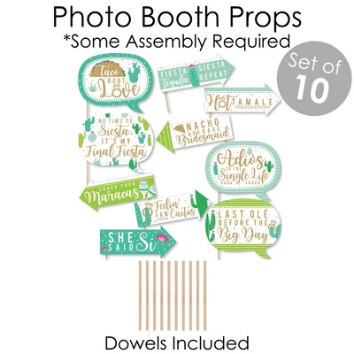 Big Dot Of Happiness Final Fiesta - Banner And Photo Booth Decorations - Last Fiesta Bachelorette Party Supplies Kit - Doterrific Bundle 5 Big Dot Of Happiness Final Fiesta - Banner And Photo Booth Decorations - Last Fiesta Bachelorette Party Supplies Kit - Doterrific Bundle - Image 5