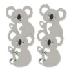 Big Dot Of Happiness Koala Cutie - Waving Koala Decorations DIY Bear Birthday Party And Baby Shower Essentials - Set Of 20