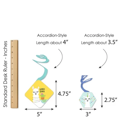 Big Dot Of Happiness Whole Llama Fun - Llama Fiesta Baby Shower Or Birthday Party Hanging Decor - Party Decoration Swirls - Set Of 40 6 Big Dot Of Happiness Whole Llama Fun - Llama Fiesta Baby Shower Or Birthday Party Hanging Decor - Party Decoration Swirls - Set Of 40 - Image 6